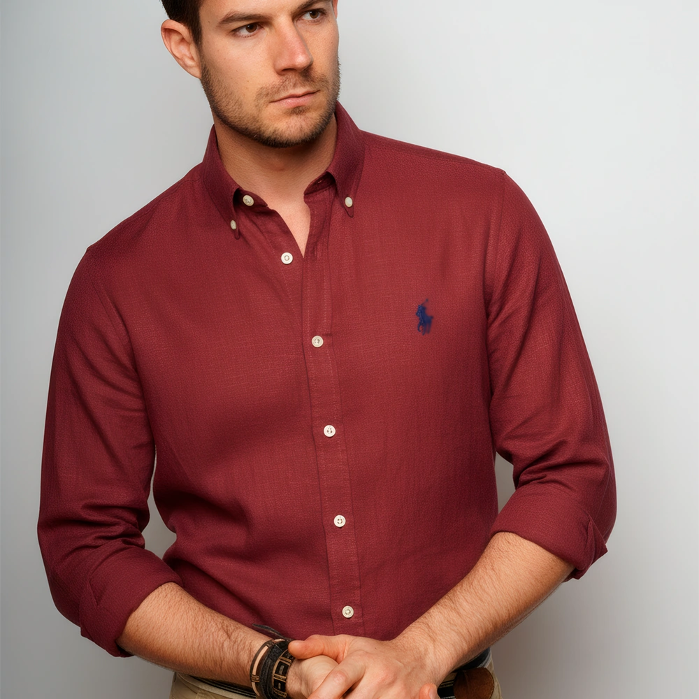 [Buy 1 Get 2] Premium Linen Dress Shirt