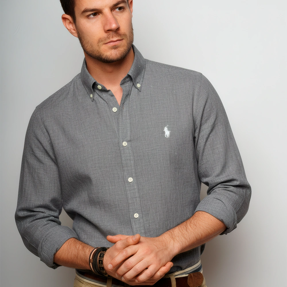 [Buy 1 Get 2] Premium Linen Dress Shirt