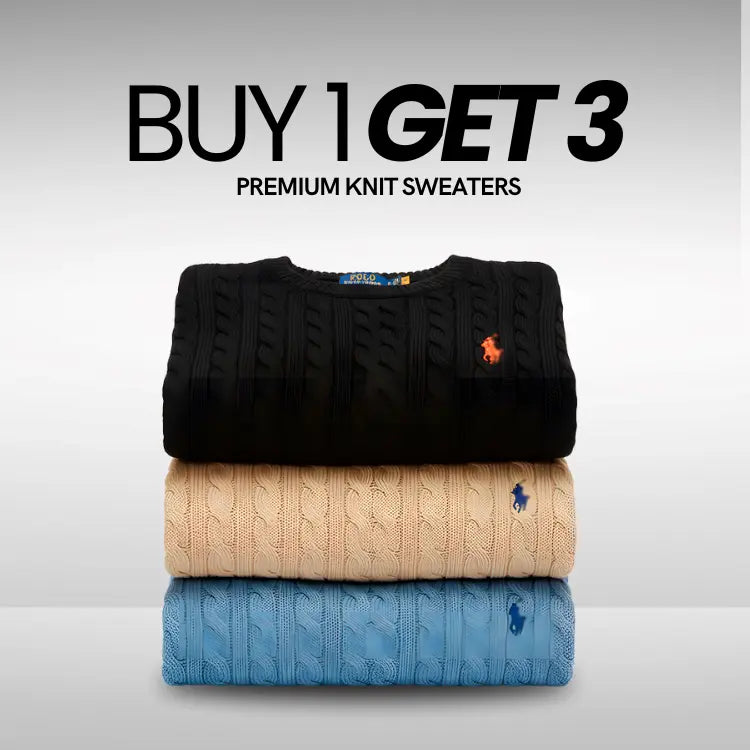 [Buy 1 Get 3] Premium Knit Sweaters